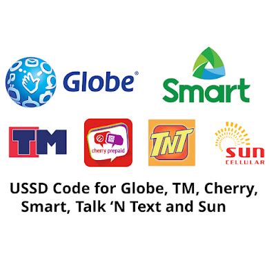 globe ussd code|USSD Code For Globe, TM, Cherry, Smart, TNT and .